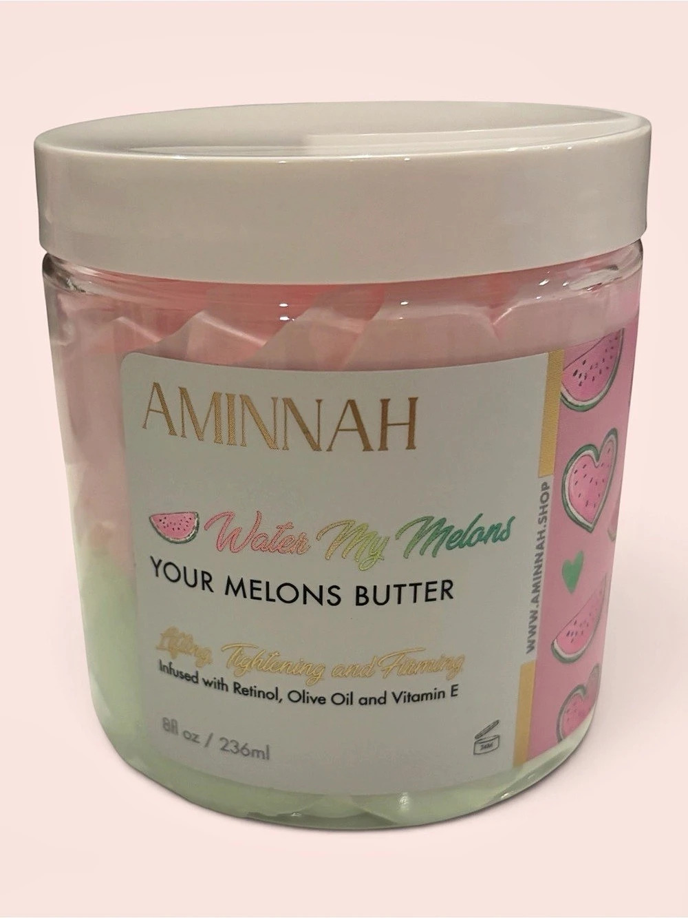 Aminnah Water My Melons 4-Piece Body Care Set + Sprinkle Donut Spoon - Picture 3 of 5